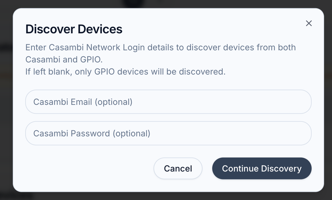 Authenticate with Casambi — reference image 9